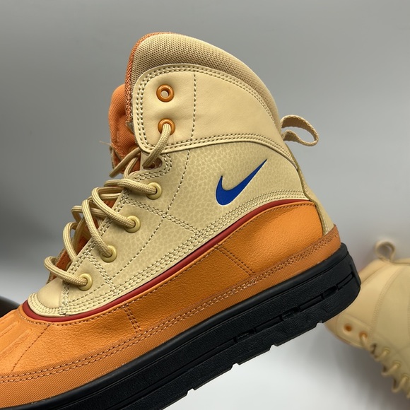 NIKE ACG WOODSIDE 2 ll BOOT YOUTH 7 WOMEN SIZE 8.5 TAN ORANGE LACE UP BOOT - Picture 7 of 12